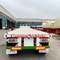 3 Axles Cement Bag Container Semi Trailer Trucks Flat Bed Container Export To Zambia